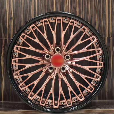 China Custom 22 inch aluminum 5x112 alloy wheels 17 18 19 20 21, forging alloy car wheels for sale