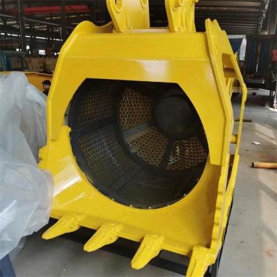 China Excavator Attachment Excavator Attachment Hydraulic Rotate Screen Bucket for sale