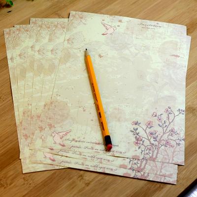 China Hot Selling Business Style Gift Wrap Western Paper Envelope Hot Stamping Greeting Cards Envelope for sale