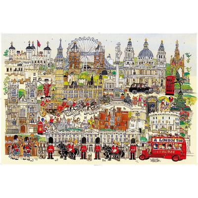 China Toy Wholesale High Quality Colorful Educational 1000 Piece Jigsaw Puzzle Customize Paper Puzzle for sale