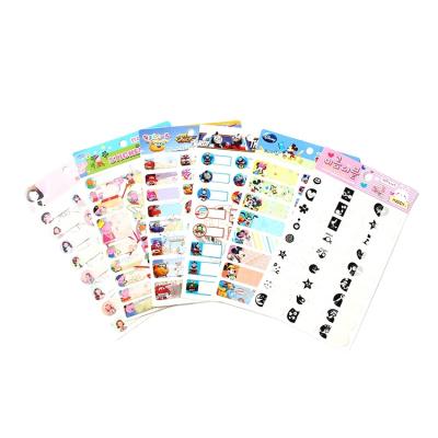 China Eco Durable Good Quality Cartoon Pet Brand Label Waterproof Sticker for sale