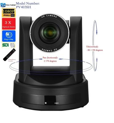 China HD 1080P video conference camera, 3X optical zoom SDI, - HDMI interface, factory direct sale (PV403SH) PV403SH for sale