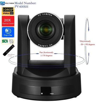 China Conference Room Meeting Solution Video Conference Camera, 20X Optical Zoom, Full HD 1080P with SDI, - HDMI Interface Output, Factory Price (PV400SH) for sale