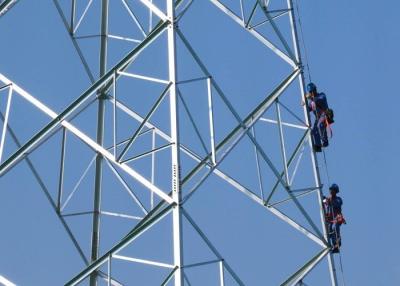 China Torre de aço da transmissão do poder, torres elétricas da tensão alta de pressão de vento de 5 - 190 km/h à venda