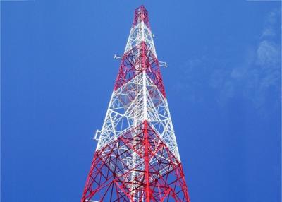 China Starker Wind-Geschwindigkeits-Winkeleisen-Turm, kundengebundener Höhen-elektrischer Freileitungsmast zu verkaufen