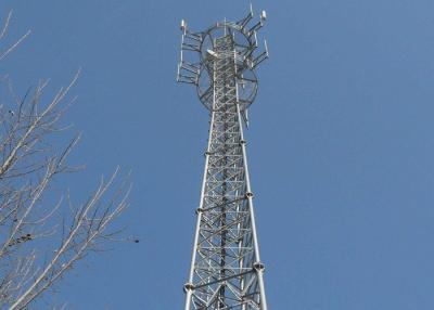 China Outside Cell Phone Signal Tower , Telecommunication Self Supporting Lattice Tower for sale