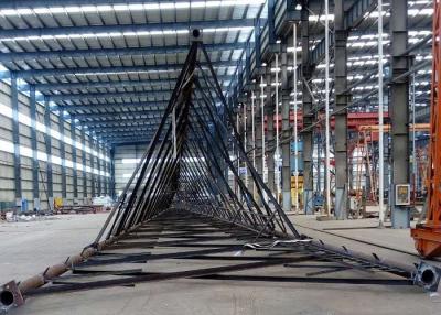 China Steel 220 Kv Transmission Line Towers , High Tension Triangle Antenna Tower for sale