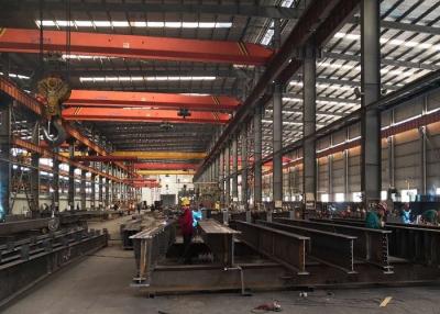 China Baustahl-Rahmen-Gebäude, große Spannen-vorfabriziertes Metallwerkstatt-Gebäude zu verkaufen