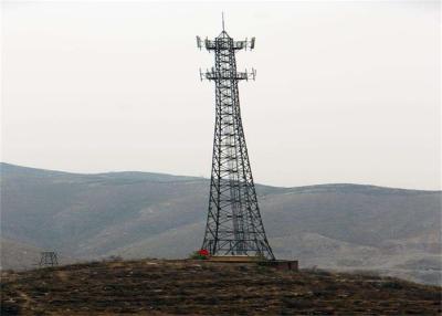 China Duurzame de Torensterkte Met grote trekspanning van Metaal Mobiele Telecommunicatie 20m - 180m Hoogte Te koop