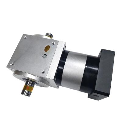 China Garment Shop Maker Well Made Servo Motor Gearbox 90 Degree Right Angle Spiral Bevel Gearbox for sale