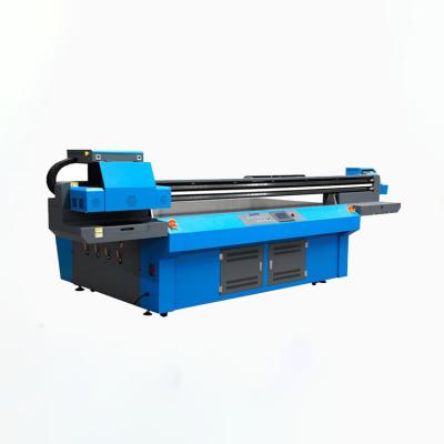 China Garment Shops 1440 PE DX5 Ink UV Curable Flatbed Printer Glass Large Format Printer Price for sale