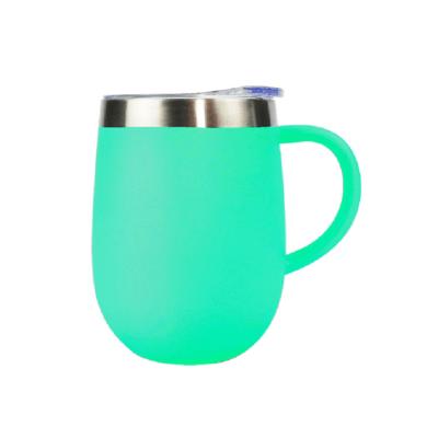 China 360ml 12oz Stainless Steel Coffee Mug SS Powder Coating Triple Layers Vacuum Mug for sale