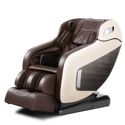 China Body Track Weightlessness Music Electric Jade Massage Chair 3D Massage SL Shaped Chair for sale