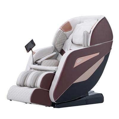 China 3D new luxury royal electric hot sale SL track 3D weightless massage seat electric massage chair recliner for sale