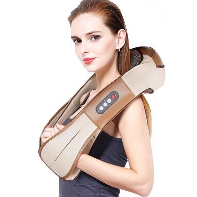 China 3D Deep Body Tissue Kneading Back Shiatsu Neck Shoulder Leg and Foot Massager Pillow with Heat for sale