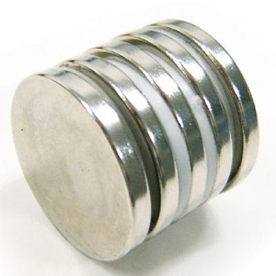 China Industrial magnet N35-N50 disc neodymium rare earth ndfeb magnet D15x3 mm for sale