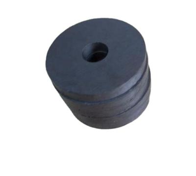 China High Quality Industrial Magnet Disc / Round Ferrite Magnet With Adhesive for sale