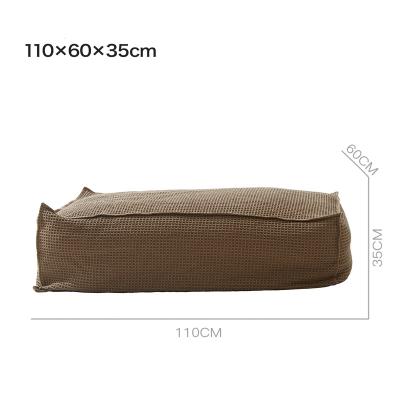 China Foldable Furniture Boy Lazy Sofa Resting Washable Long Bench Cover Big Bean Bag Chair for sale