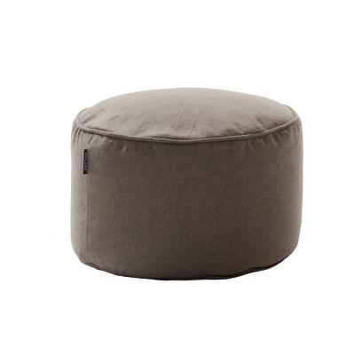 China Foldable Poufs Stool Bean Bag Cover For Couch Round Footstool Ottoman for sale