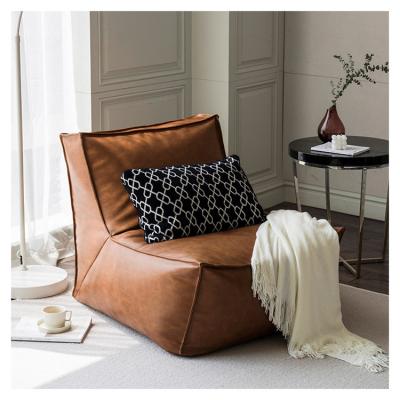 China (Other) New Design Adjustable Relax Style Modern Living Room Boy Sofa Bean Bag Chair Lazy Cover for sale