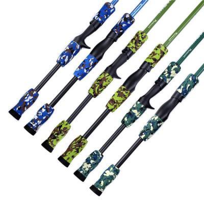 China Fishing Rod Saltwater Boat Spinning Rod 1.8M 1/8-3/4oz M Test Glass Fiber Camouflage Heavy Lure Mount With Low Price for sale