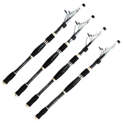 China Carbon Fishing Poles Tackle Carbon Telescopic Rod 10-30g Travel Rod Section Casting Spinning Lure Lure Fishing Pole for sale