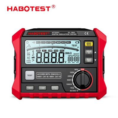 China HT5203 Isolatie-tester, digitale megohmmeter, hoogspanningsmeter voor elektrische isolatieweerstand Te koop