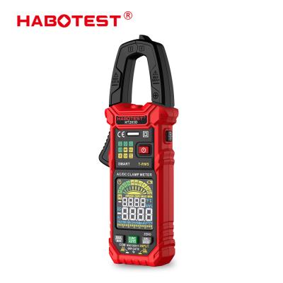 China HT203D Medidor de abrazaderas digitales Multiméter Tester de corriente AC y de voltaje AC/DC con Amp Ohm Continuidad Hz Tester Voltmer en venta