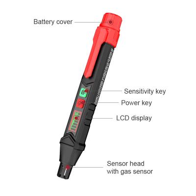 Китай HT60 Gas Leak Detector Combustible Gas Detector Sound & Screen Alarm Mini Gas Detector For Natural Methane продается