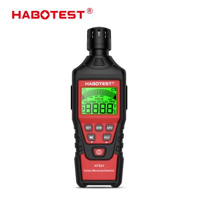 China HT621 Alarma de detector de monóxido de carbono Nuevo sensor fotoeléctrico Teste de gas de CO de alta precisión profesional Pantalla LCD en venta