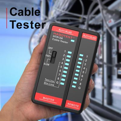 China HABOTEST HT812 Netzwerkkabel Tester RJ11 RJ45 Dual-Use Tester LED Status Display NC/HDMI Reparatur zu verkaufen