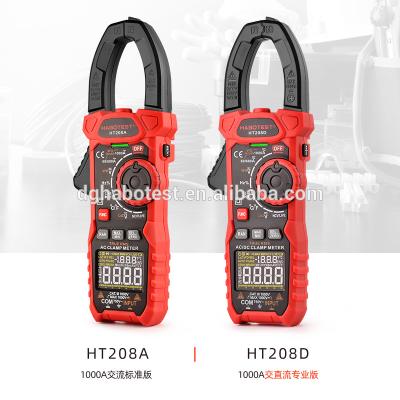 China 1000V Digital Clamp Meters , Digital Clamp Meter 1000 Amp for sale