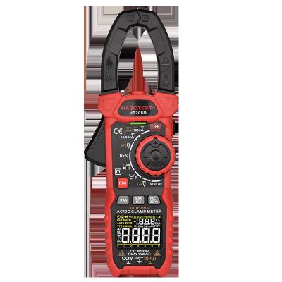 China Digital Clamp Meter HT208D 6000counts HABOTEST Voltage 1000V Ohm Hz Temperature NCV, VFD , Current,DUTY test  Inrush DCA for sale