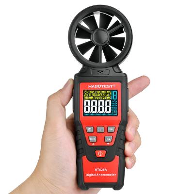 China 8 Ventilatorflügel-Hand-Digital-Anemometer, 9999 Zähler-tragbares Wind-Meter zu verkaufen