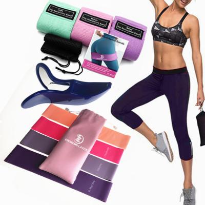 China Buttocks Trainer/Hip Training Set 2020 Kegel Exerciser 3 Pcs Cloth Booty Band Pelgrip Booty Band Pelgrip Pelgrip Cloth Buttocks Muscle Thigh Thigh Latex Resistance Band Training Inner Set 2020 Kegel Exerciser for sale