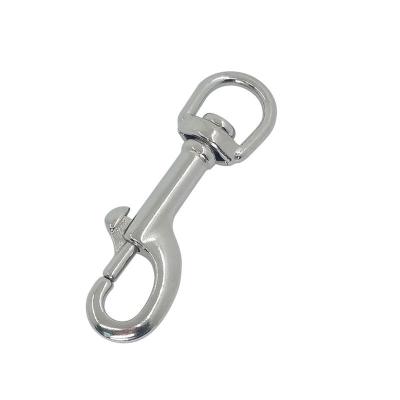 China High Quality Water Treatment Grade 316 Stainless Steel Swivel Eye Snap Snaps Single Snap Bolt For Scuba Diving for sale