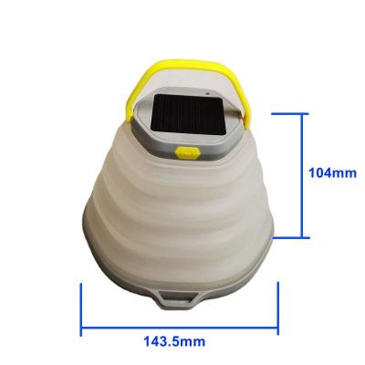 China Outdoor Camping Tents Wholesale Solar Powered Rechargeable Portable Light Led Folding Camping Lamp With Mosquito Repellent for sale