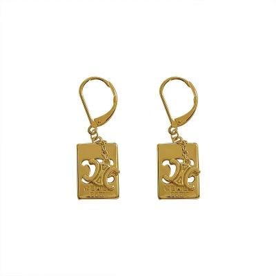 China TRENDY CELI Gold Caisomphe Earrings for women all match design of high quality sense earrings for sale