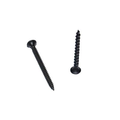 China Matte Black Phosphated Drywall Screws 1022A Material for sale