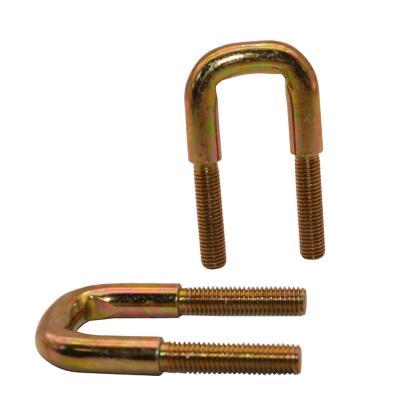 China Housing Buildings The King Of Quantity U-Bolt Tire Carrier Colored Zinc Square U-Bolts for sale