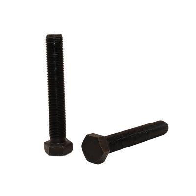 China Custom Housing Constructions Hex Bolt GB5785 Hexagon Head West Tooth Bolts 8.8 Tooth Hexagon High Strength Black Fine Bolts for sale