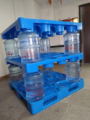 China Heavy Duty Shipping Transport Warehouse Plastic Pallet For 19.8L 16pcs Buckets for sale