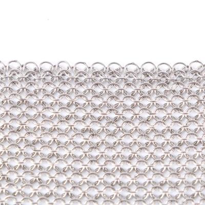 China Ring Mesh Welded Ring Type Stainless Steel Wire Mesh for sale