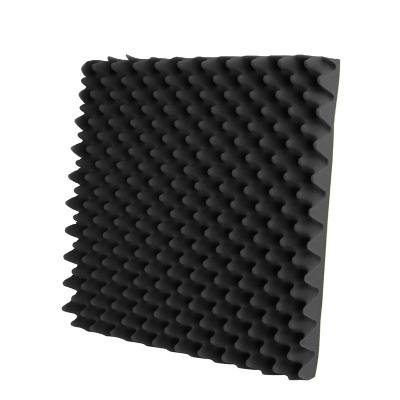 China Sound Acoustic Sound Insulation Cotton Sound Absorbing Cotton Egg Crate Acoustic Foam 50*50Cm For Sound Insulation In Recording Studio for sale