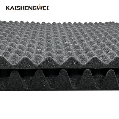 China Sound Acoustic 2022 Amazon Hot Sale Soundproofing Material Quality Egg Crate Soundproofing Cotton A35 High Resilience Acoustic Foam for sale