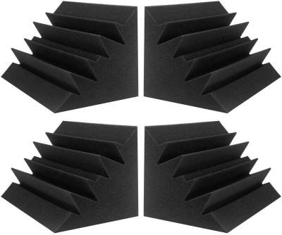 China Sound Absorption Foam Wall Corner Sound Absorption Foam Studio Treatment Acoustic Panels for sale