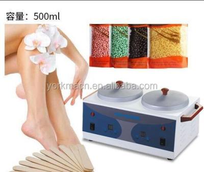 China Double DEEP CLEANSING Wax Heater for Hand Hard Depilatory Wax Heater Paraffin Bath For Sale for sale