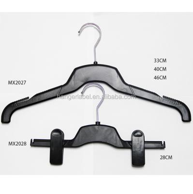 China SHOW High Quality Plastic Coat Hangers, Plastic Jacket Hangers for sale