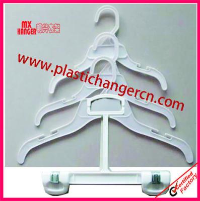 China SHOW 6112,6808,6810,9408,9508,9410 plastic children pants hanger for sale