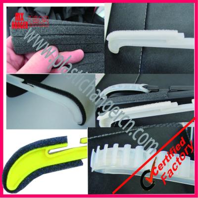 China DISPLAY silicone, foam hanger anti slip sticker for coat, jacket hanger for sale